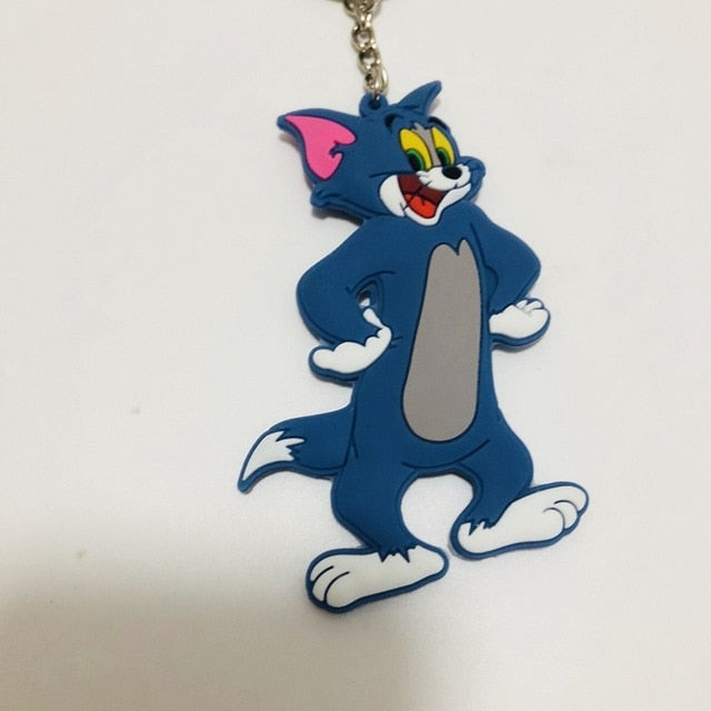 Fashion Personality National Tide Cat Keychain Lanyard Cartoon